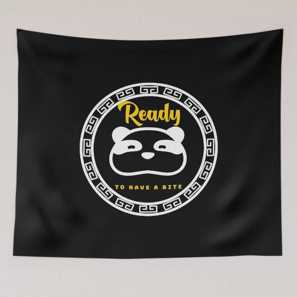 Item preview, Ready to have a bite | Hungry panda designed and sold by DeliriousSteve.