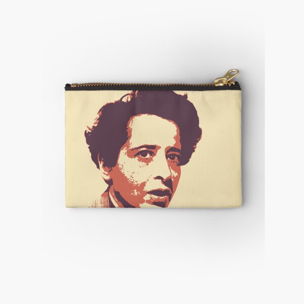 Item preview, Hannah Arendt Cream, Purple, Red Portrait designed and sold by savantdesigns.