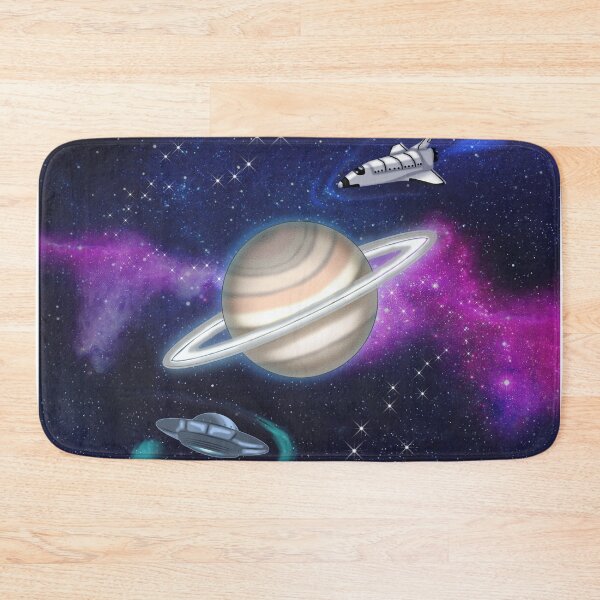 Item preview, Exploring Saturn Space Shuttle Cool UFO Galaxy Universe designed and sold by NicholiCosplay.