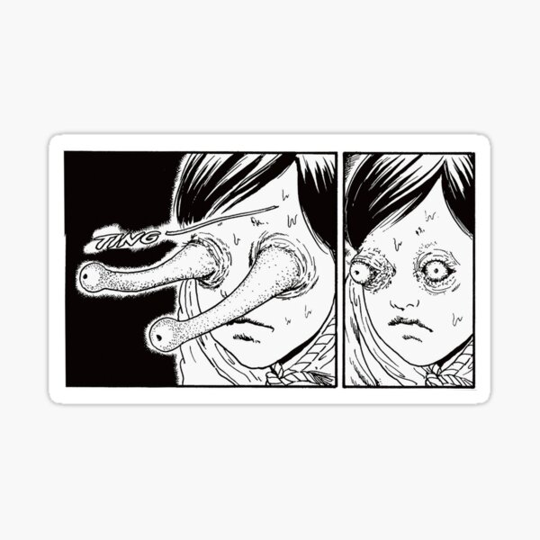 Junji Ito Movement Stickers