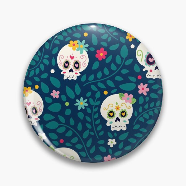 Item preview, Sugar Skulls in Nature designed and sold by AllyArtDesigns.
