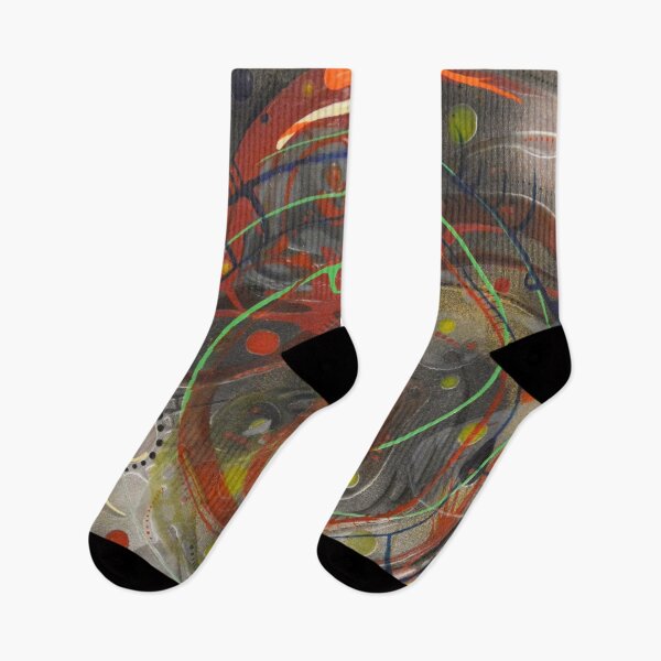 Item preview, Messed up life abstract painting transparent flux designed and sold by D4li98.