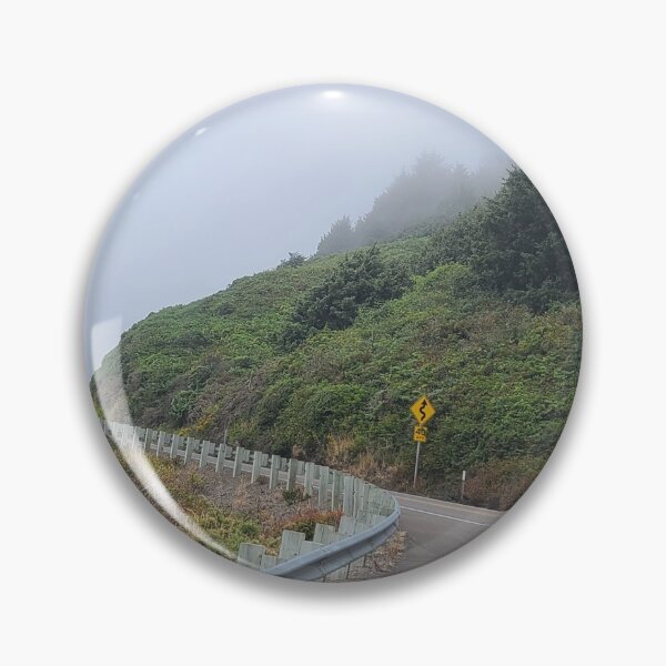 Item preview, Mist over the mountain road on the coast designed and sold by RKSDesigns.