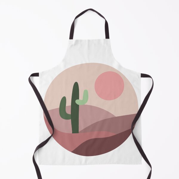 Item preview, Pink desert with cactus designed and sold by Leshlie Guzmán.