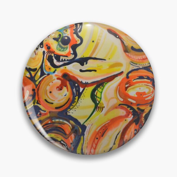 Item preview, Nudity as freedom abstract painting caricature shapes designed and sold by D4li98.