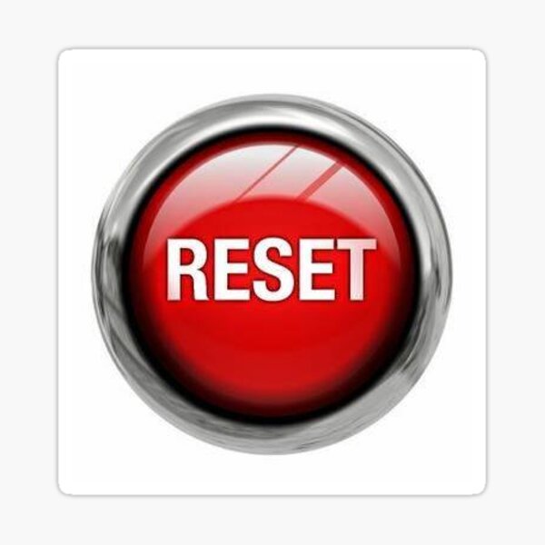 Reset Button Sticker