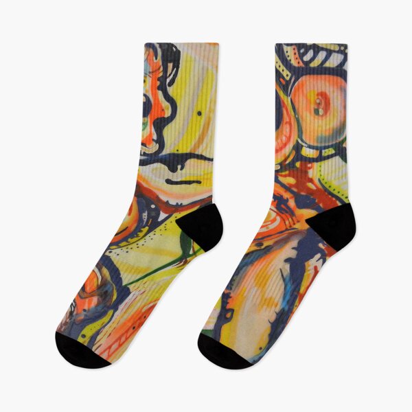 Item preview, Nudity as freedom abstract painting caricature shapes designed and sold by D4li98.