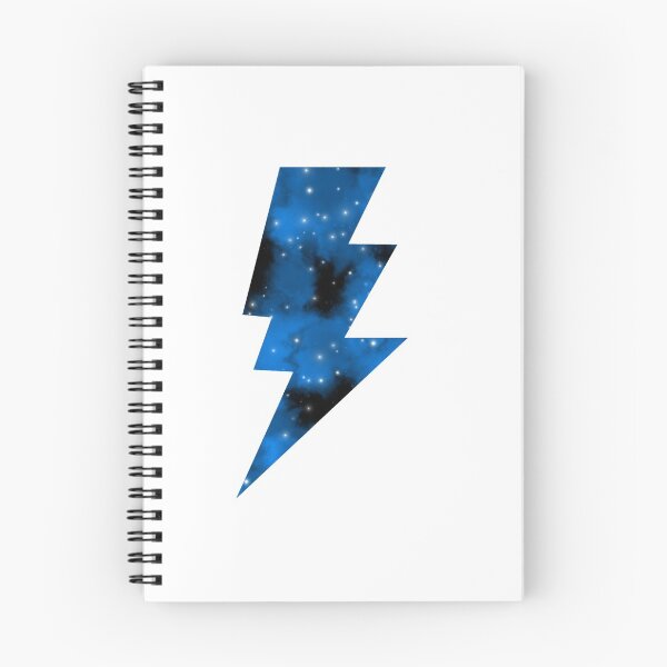 Item preview, Blue Galaxy Lightning Bolt designed and sold by MaeCreates.