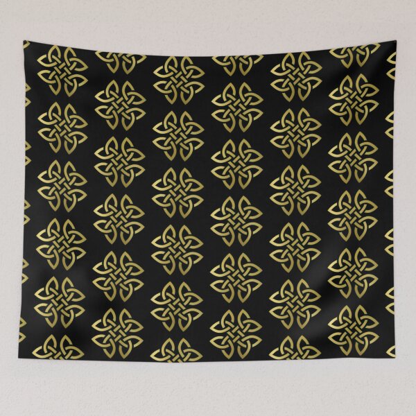 Item preview, Golden Celtic Knot Pattern designed and sold by Erismir.