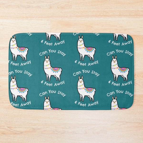 Item preview, Llama -  Can You Stay 6 Feet Away designed and sold by LouKii.