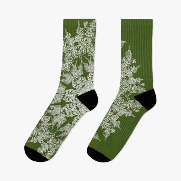 Item preview, Ferns Mandala in white designed and sold by HappyThoughts85.