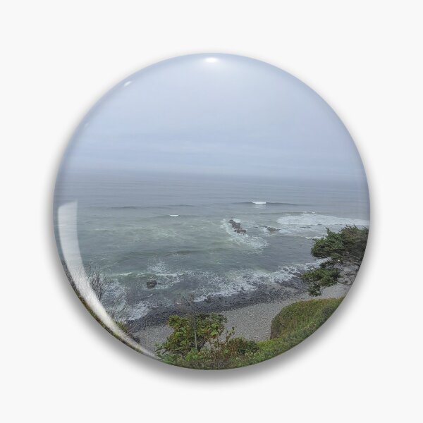 Item preview, Overlook of a beach near yachats designed and sold by RKSDesigns.