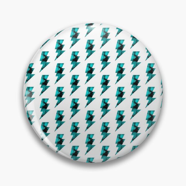 Item preview, Teal Galaxy Lightning Bolt designed and sold by MaeCreates.