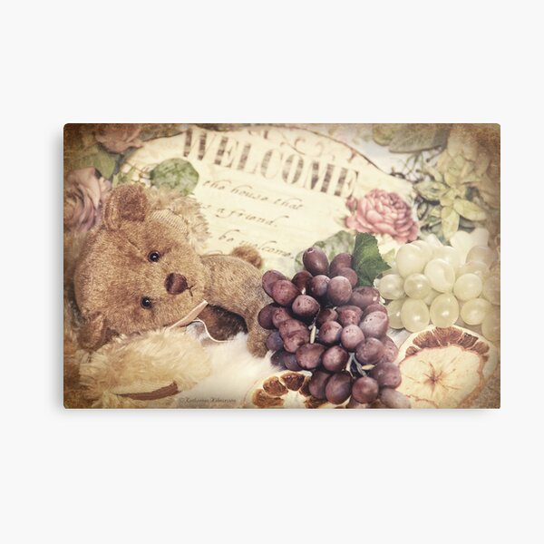 Soft little bear Metal Print