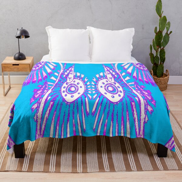 Item preview, giant pink flowers from a blue planet designed and sold by Nickdavisinghe.