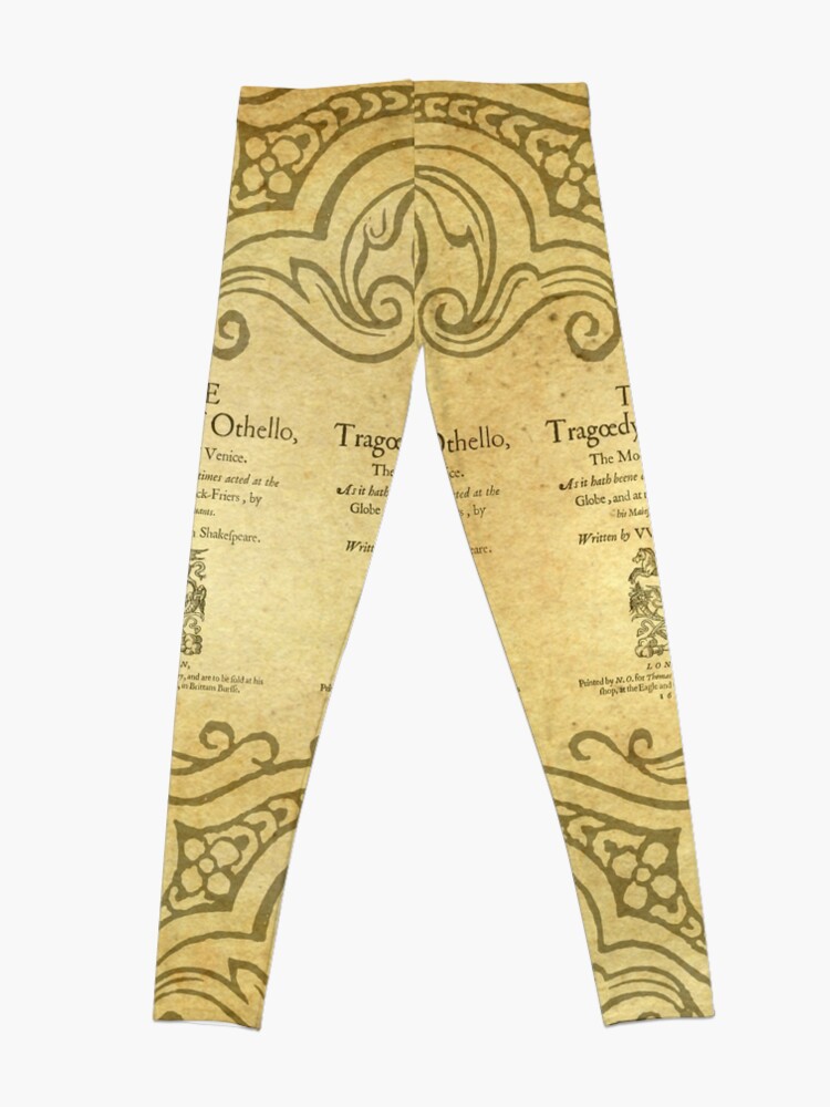 Vista alternativa de Leggings Shakespeare, Othello 1622