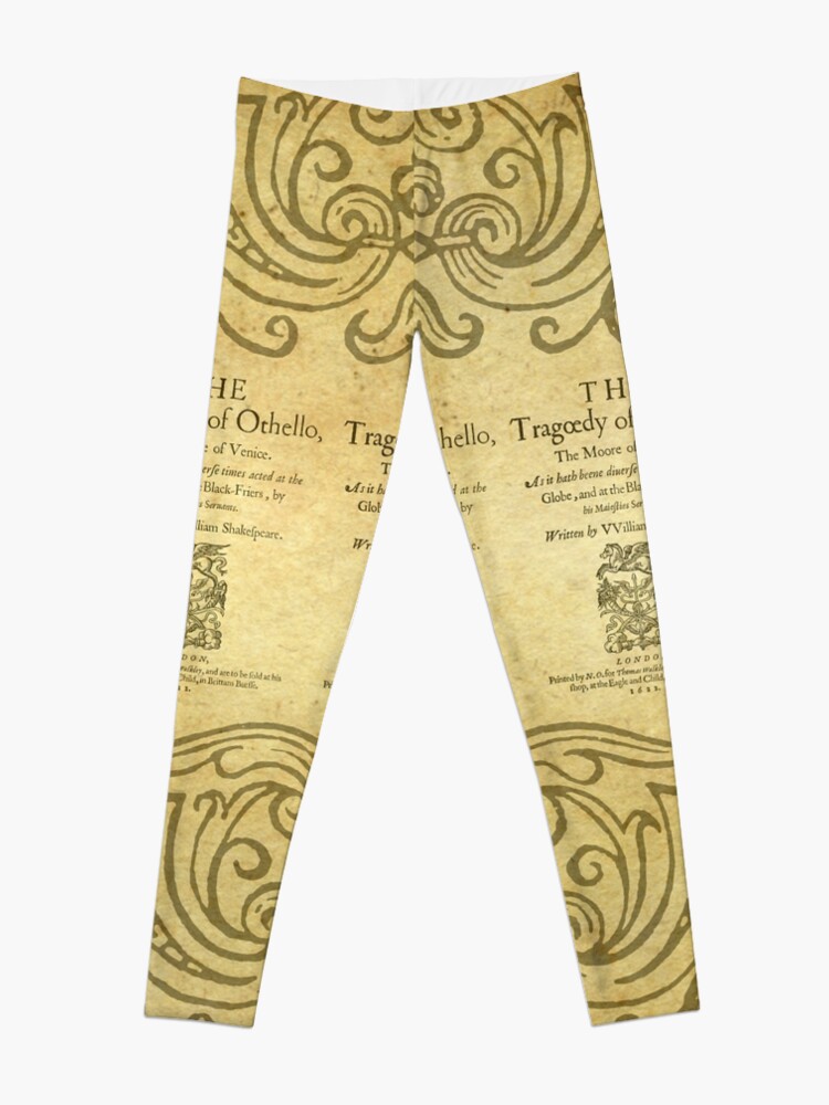 Vista alternativa de Leggings Shakespeare, Othello 1622
