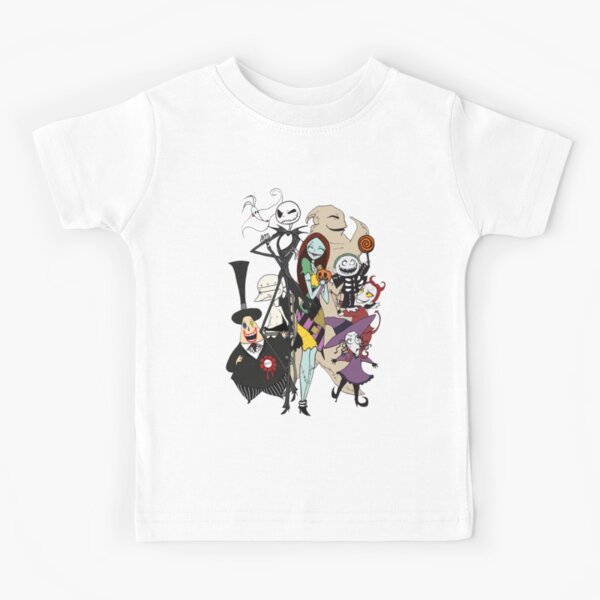 Halloween Christmas Night-Mar-e Jac-k Moon Pumpkin Kids T-Shirts Long Sleeve Tees Fashion Tops for Boys//Girls
