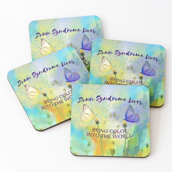Item preview, Down Syndrome Lives Bring Color into this World - Watercolor designed and sold by ADownLife.