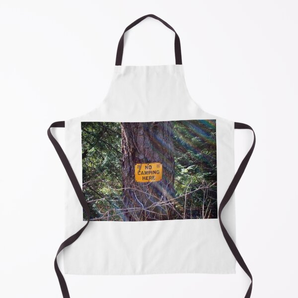Item preview, No Camping Here designed and sold by squarebubble.