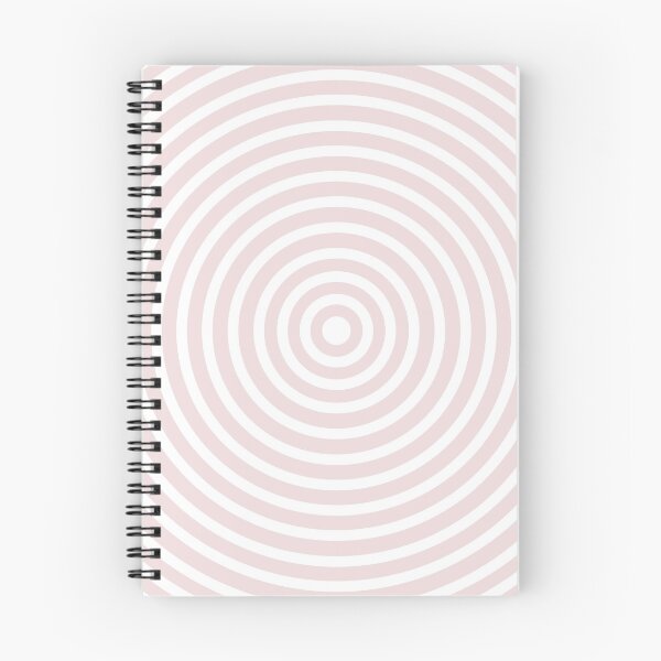 Item preview, Pastel Pink & White Circle Spiral Pattern designed and sold by ontenno-designs.