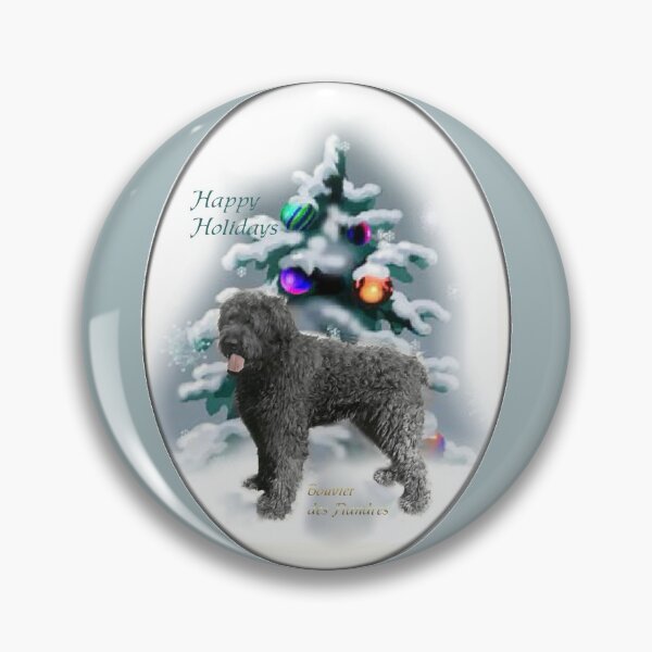Item preview, Bouvier des Flandres Christmas Art Gifts designed and sold by springdaleshops.