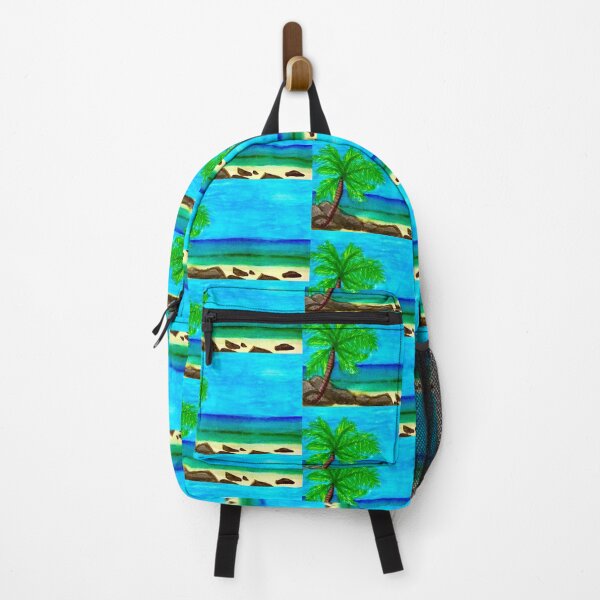 Item preview, Watercolor Beach Scene designed and sold by Araly Langomas.