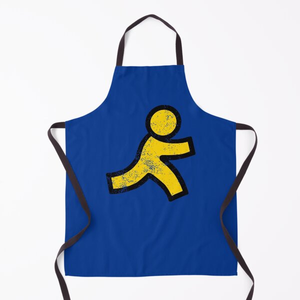 Item preview, AOL Instant Messenger Distressed Logo - Defunct Messaging App - Only 90s Kids Remember - AIM - Forever Away Status - RIP designed and sold by SolissDesigns.