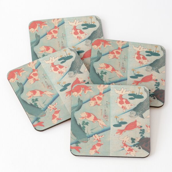 Item preview, Goldfish looking like kabuki actors designed and sold by playmap.