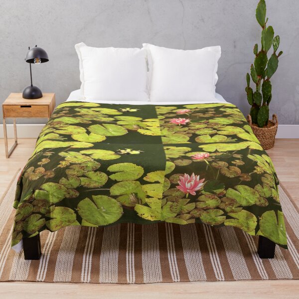 Item preview, Frogs and Lilies designed and sold by ceolsonart.