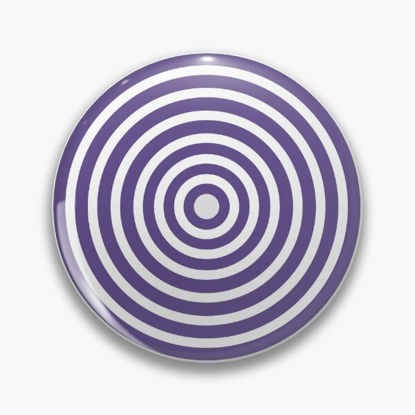 Item preview, Purple & White Circle Spiral Pattern designed and sold by ontenno-designs.