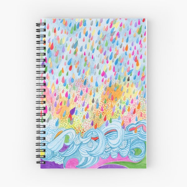 Item preview, Gotas de lluvia en el mar designed and sold by microstudio.