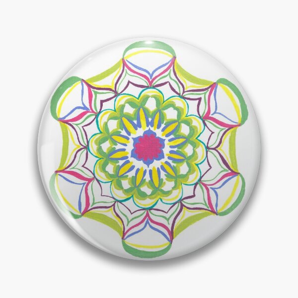 Item preview, Green and Pink Mandala designed and sold by KStevensonart.
