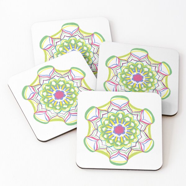 Item preview, Green and Pink Mandala designed and sold by KStevensonart.