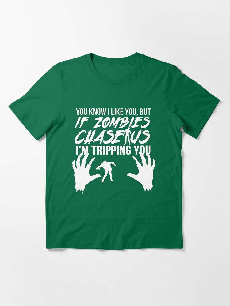 Alternate view of You're Going Down With Zombies Essential T-Shirt