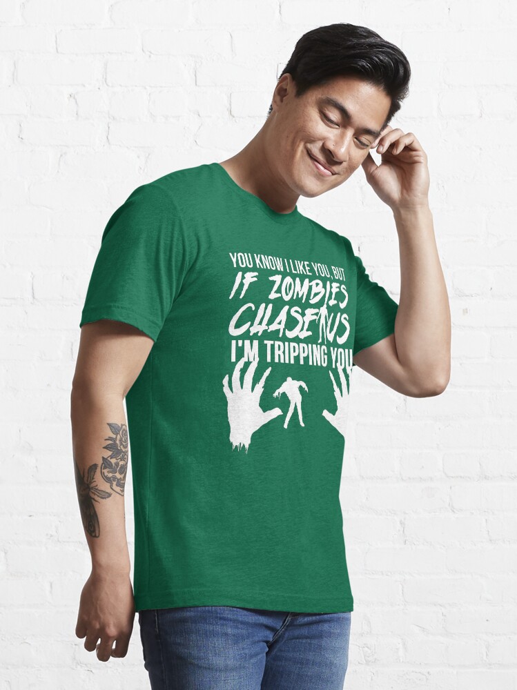Alternate view of You're Going Down With Zombies Essential T-Shirt