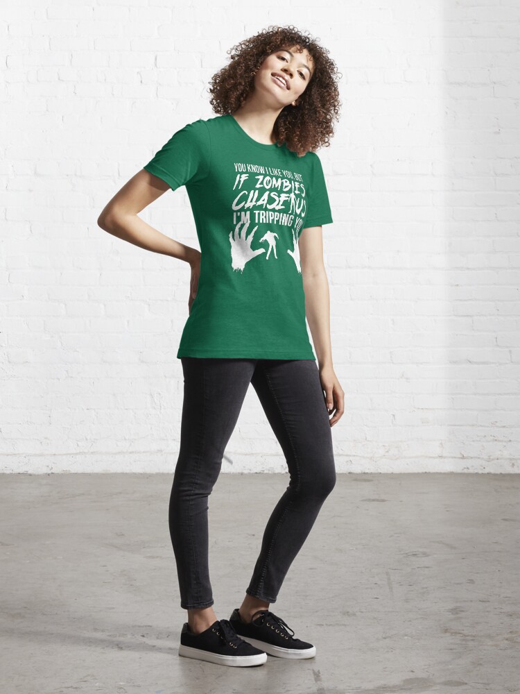 Alternate view of You're Going Down With Zombies Essential T-Shirt