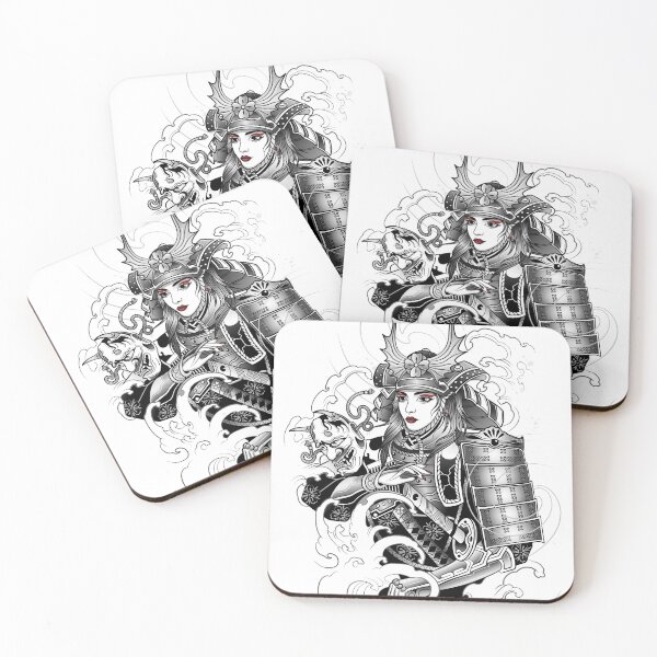 Item preview, Onna Bugeisha | Samurai Woman designed and sold by Sasha-Arts.