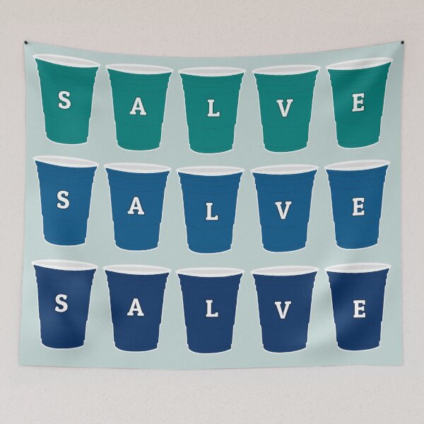 Item preview, Salve Regina Solo Cup Tapestry designed and sold by lindsey788.