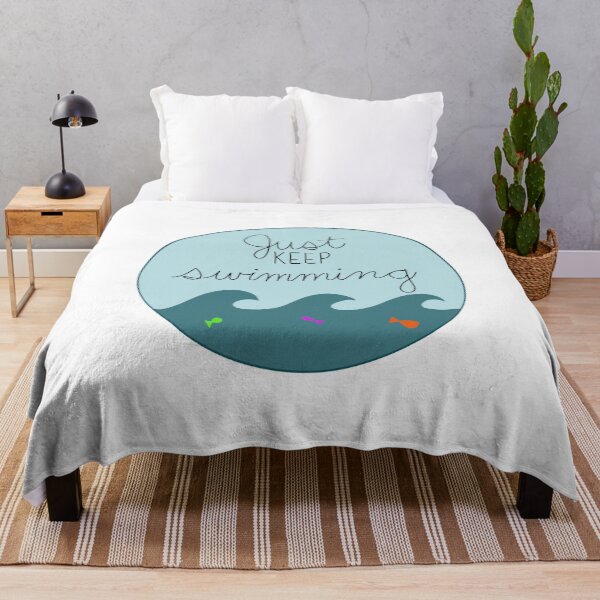 Item preview, Just Keep Swimming designed and sold by PammasPrints.