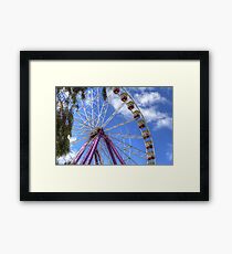The Big Wheel Framed Print