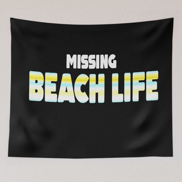Item preview, Beach Life Missing designed and sold by MillanMarketing.