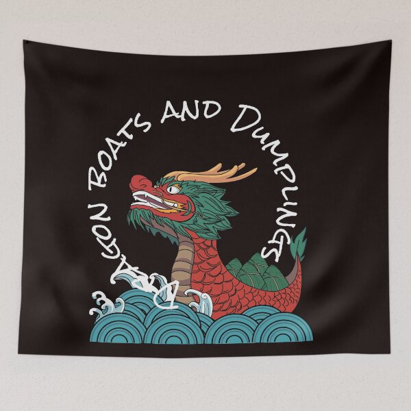 Item preview, Dragon boats and Dumpling designed and sold by lovesuperkarma.