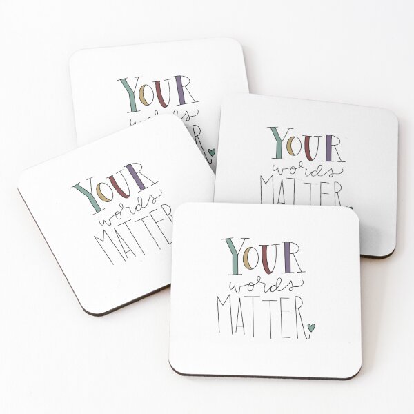 Item preview, Your Words Matter designed and sold by gracedayson.