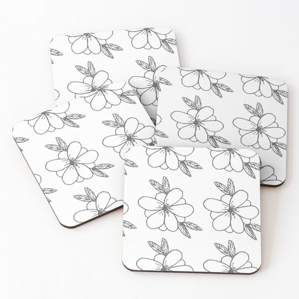 Item preview, Black flower designed and sold by Treemonk.