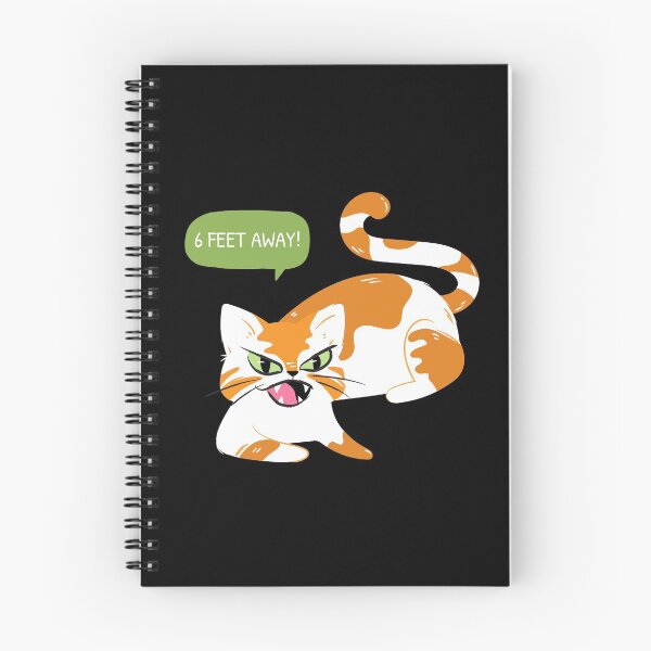 Item preview, Stay 6 Feet Away! Cat designed and sold by cvt01.