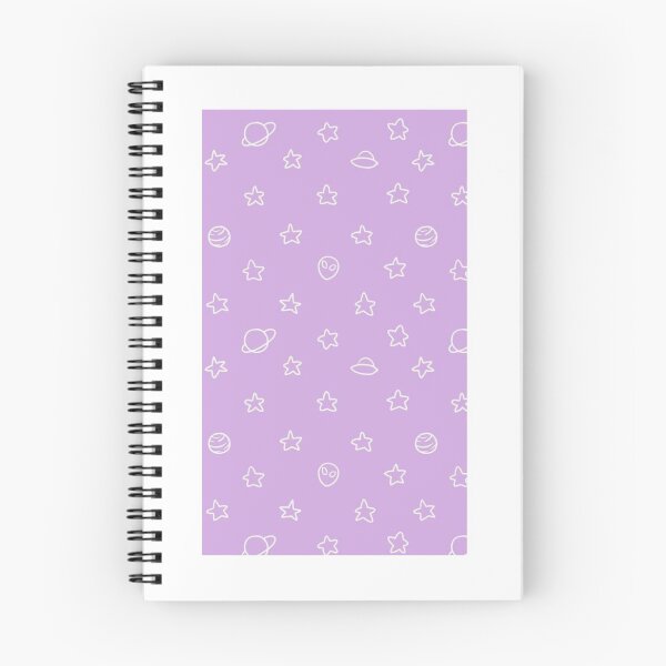 Item preview, Purple and white space patterns designed and sold by designersilvia.