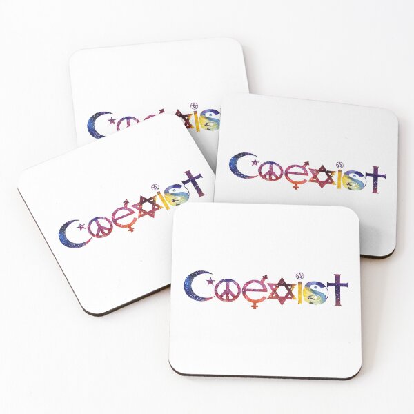 Item preview, COEXIST Space designed and sold by DyadyaYasha.