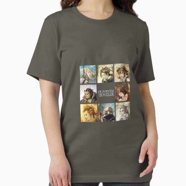 OCTOPATH TRAVELER Blu-ray Tシャツ Octopath Traveler? - Travelers Logo [w/ White Text] T-Shirt