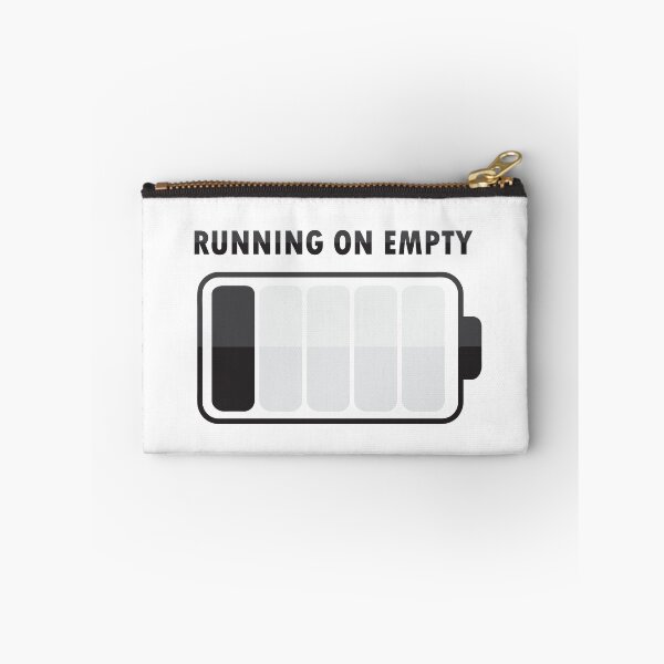 Item preview, Running on Empty (Black Edition) designed and sold by SarcasticWords.